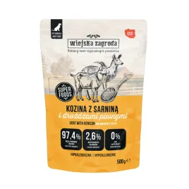wiejska-zagroda-kozina-z-sarnina-500g-mokra-karma-dla-psa-saszetka