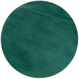 dywan-okragly-strado-rabbit-3d-140-bottlegreen
