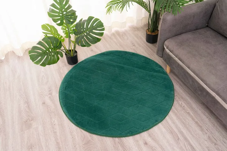 dywan-okragly-strado-rabbit-3d-140-bottlegreen-przeznaczenie-do-wnetrz