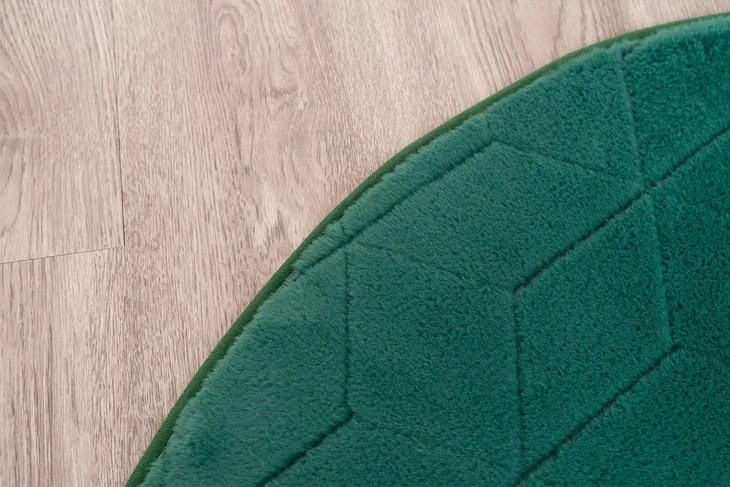 dywan-okragly-strado-rabbit-3d-140-bottlegreen-dlugosc-140-cm