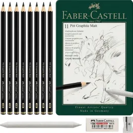 olowki-artystyczne-faber-castell-pitt-graphite-matt-11-elementow
