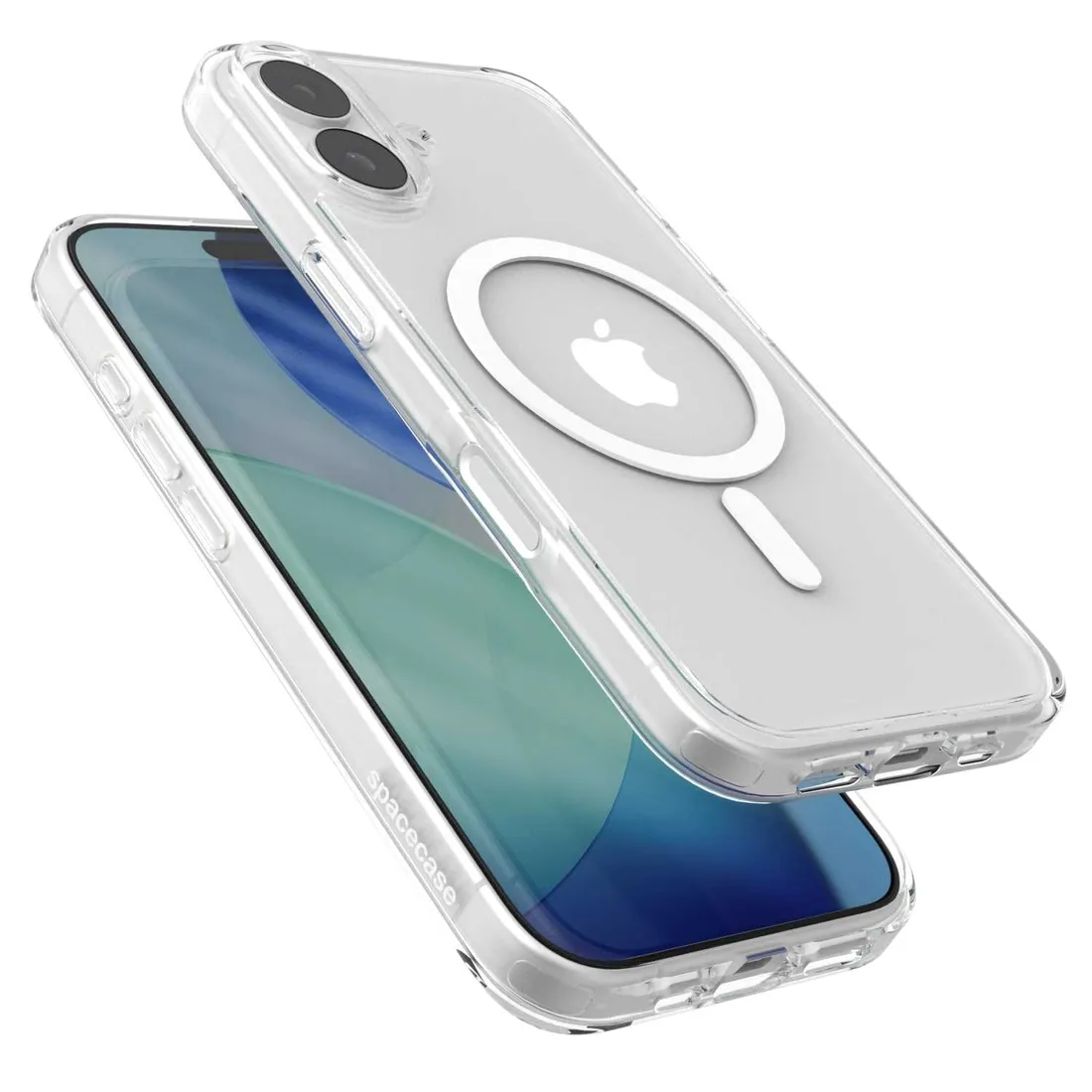 spacecase-clear-mag-iphone-17-white