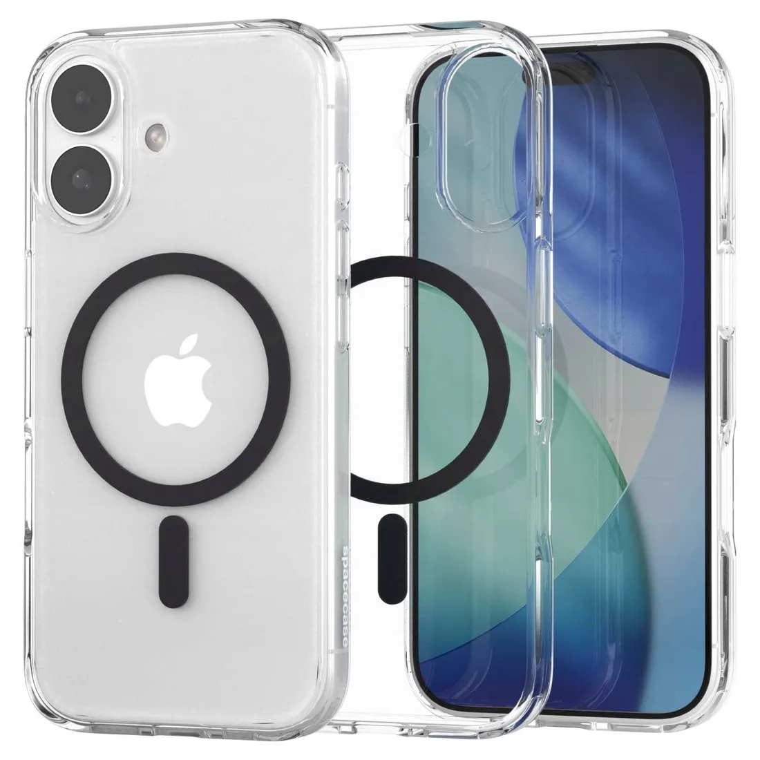 spacecase-clear-mag-iphone-17-black