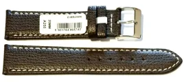 pasek-chermond-20-mm-a250-poljot-ciemnobrazowy-pasek-biale-przeszycie