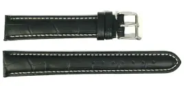 pasek-chermond-22-mm-xl-a110l-krokodyl-czarny-pasek-biale-przeszycie
