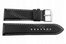 pasek-chermond-22-mm-a120-gladki-czarny-pasek-biale-przeszycie