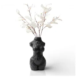 wazon-na-kwiaty-czarny-flakon-ozdobny-prezent-dla-dziewczyny-kobiety-30cm