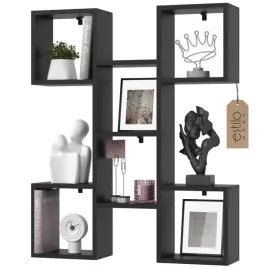 polka-na-sciane-wiszaca-regal-biblioteczka-czarna-do-salonu-loft-82cm