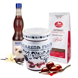zestaw-kosz-prezentowy-prezent-na-dzien-nauczyciela-kawa-syrop-wisienki