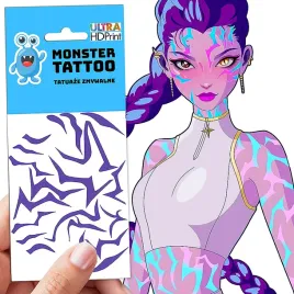 tatuaze-do-charakteryzacji-huntrix-rumi-znaki-cosplay-lowczyni-demonow