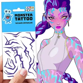 tatuaze-do-charakteryzacji-huntrix-rumi-znaki-cosplay-lowczyni-demonow