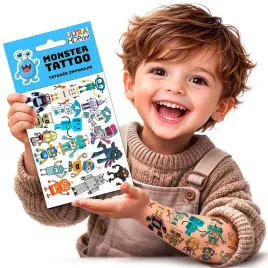 tatuaze-dla-dzieci-zmywalne-tymczasowe-robots-wzory-zestaw-jakosc