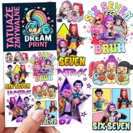 tatuaze-zmywalne-dla-dzieci-dzieciece-67-six-seven-huntrix-viral-wzory