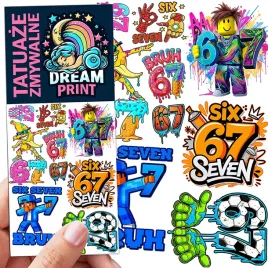 tatuaze-zmywalne-dla-dzieci-dzieciece-67-six-seven-roblox-viral-wzory
