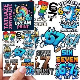 tatuaze-zmywalne-dla-dzieci-dzieciece-67-six-seven-viral-wzory-jakosc