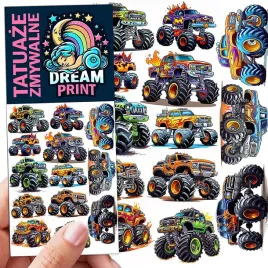 tatuaze-zmywalne-dla-dzieci-dzieciece-monster-truk-autka-terenowe-wzory