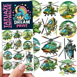 tatuaze-zmywalne-dla-dzieci-dzieciece-helikoptery-wojskowe-wojna-wzory