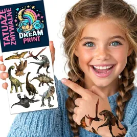 tatuaze-zmywalne-dla-dzieci-dzieciece-dinozaury-wzory-wodne