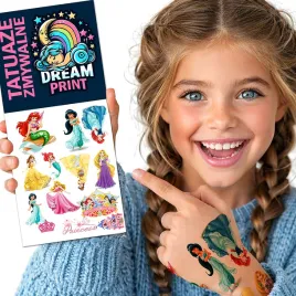 tatuaze-zmywalne-dla-dzieci-dzieciece-ksiezniczki-super-jakosc