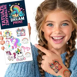 tatuaze-zmywalne-dla-dzieci-dzieciece-jednorozce-unicorn-wzory-jakosc