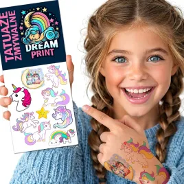 tatuaze-zmywalne-dla-dzieci-dzieciece-jednorozce-unicorn-oryginalne