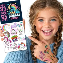 tatuaze-zmywalne-dla-dzieci-dzieciece-jednorozce-unicorn-wodne-wzory