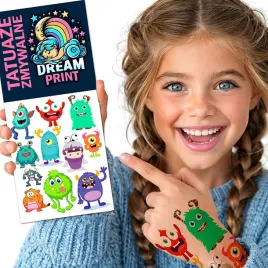 tatuaze-zmywalne-dla-dzieci-dzieciece-monsters-potwory-jakosc-wzory