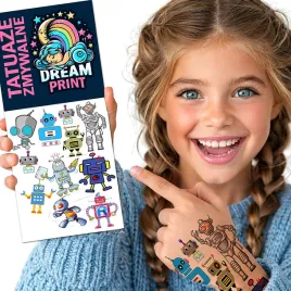 tatuaze-zmywalne-dla-dzieci-dzieciece-robots-jakosc-wodne