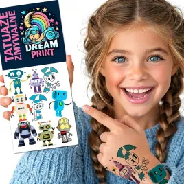 tatuaze-zmywalne-dla-dzieci-dzieciece-robots-wzory-jakosc