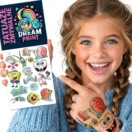 tatuaze-zmywalne-dla-dzieci-dzieciece-spongebob-wodne-jakosc