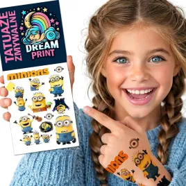 tatuaze-zmywalne-dla-dzieci-dzieciece-minionki-super-jakosc