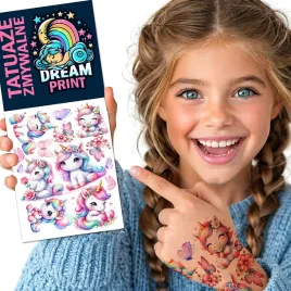 tatuaze-zmywalne-dla-dzieci-dzieciece-jednorozce-unicorn-kon-jakosc-wodne