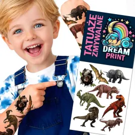 tatuaze-zmywalne-dla-dzieci-dzieciece-dinozaury-jakosc-wzory