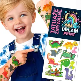 tatuaze-zmywalne-dla-dzieci-dzieciece-dinozaury-super-jakosc