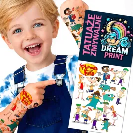 tatuaze-zmywalne-dla-dzieci-dzieciece-fineasz-i-ferb-wzory-jakosc