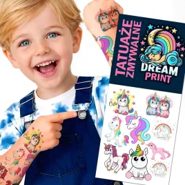 tatuaze-zmywalne-dla-dzieci-dzieciece-jednorozce-unicorn-wzory-jakosc