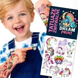 tatuaze-zmywalne-dla-dzieci-dzieciece-jednorozce-unicorn-wodne-wzory