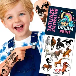 tatuaze-zmywalne-dla-dzieci-dzieciece-konie-wzory-wodne