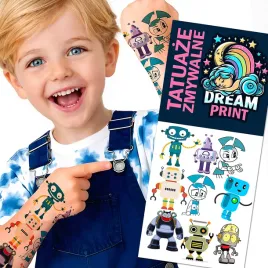 tatuaze-zmywalne-dla-dzieci-dzieciece-robots-wzory-jakosc