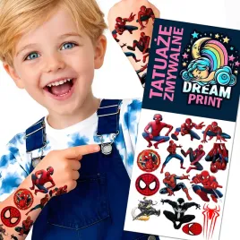 tatuaze-zmywalne-dla-dzieci-dzieciece-spiderman-super-jakosc