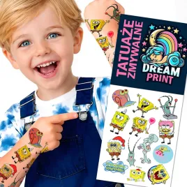 tatuaze-zmywalne-dla-dzieci-dzieciece-spongebob-jakosc-wzory