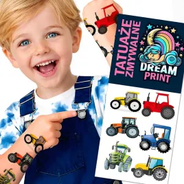 tatuaze-zmywalne-dla-dzieci-dzieciece-traktory-super-jakosc
