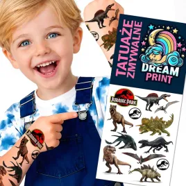 tatuaze-zmywalne-dla-dzieci-dzieciece-jurassic-wzory-jakosc