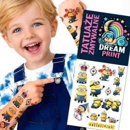 tatuaze-zmywalne-dla-dzieci-dzieciece-minionki-wodne-jakosc