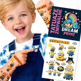 tatuaze-zmywalne-dla-dzieci-dzieciece-minionki-super-jakosc