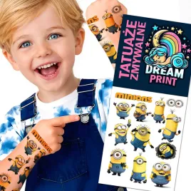 tatuaze-zmywalne-dla-dzieci-dzieciece-minionki-wodne-wzory