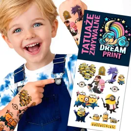 tatuaze-zmywalne-dla-dzieci-dzieciece-minionki-jakosc-wodne