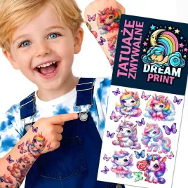 tatuaze-zmywalne-dla-dzieci-dzieciece-jednorozce-unicorn-kon-jakosc-wodne