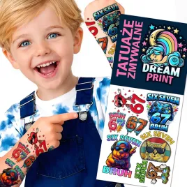 tatuaze-zmywalne-dla-dzieci-dzieciece-67-six-seven-kapibara-viral-wzory