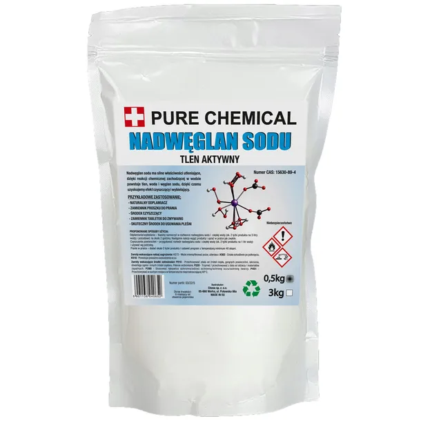 NADWĘGLAN SODU AKTYWNY TLEN PRANIE CZYSZCZENIE 1kg